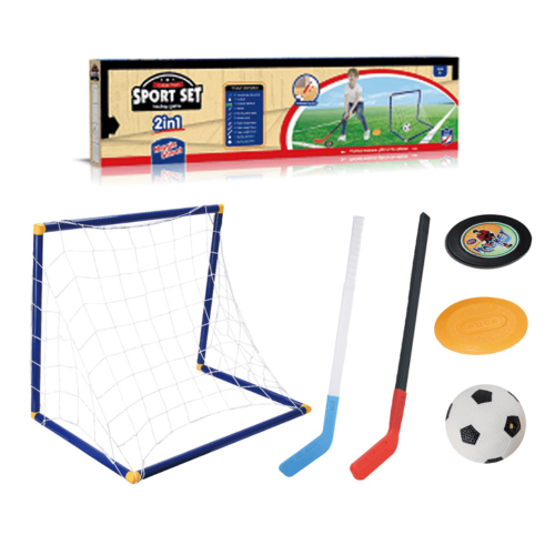 HOCKEY AND FOOTBALL SET FOR KIDS