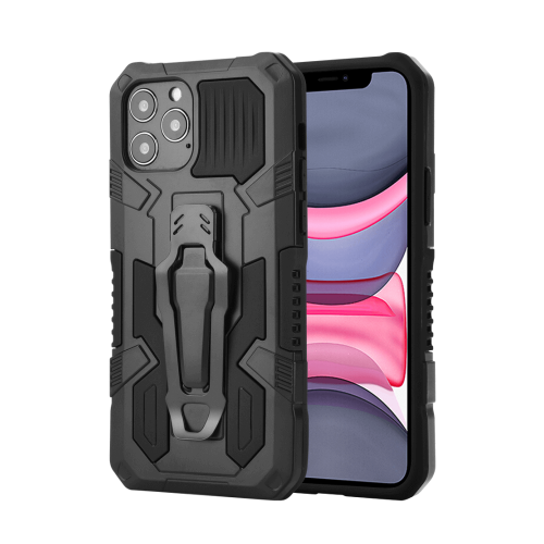 HYBRID ARMOR CASE WITH INTEGRATED BELT CLIP AND KICKSTAND MILITARY-STYLE FOR IPHONE 12 IPHONE / 12 PRO 