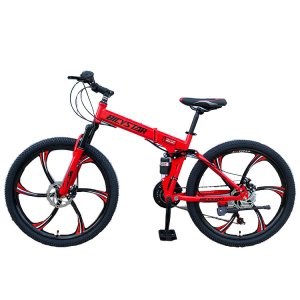 BICYCLE FOLDING MOUNTAIN 26 INCH RED